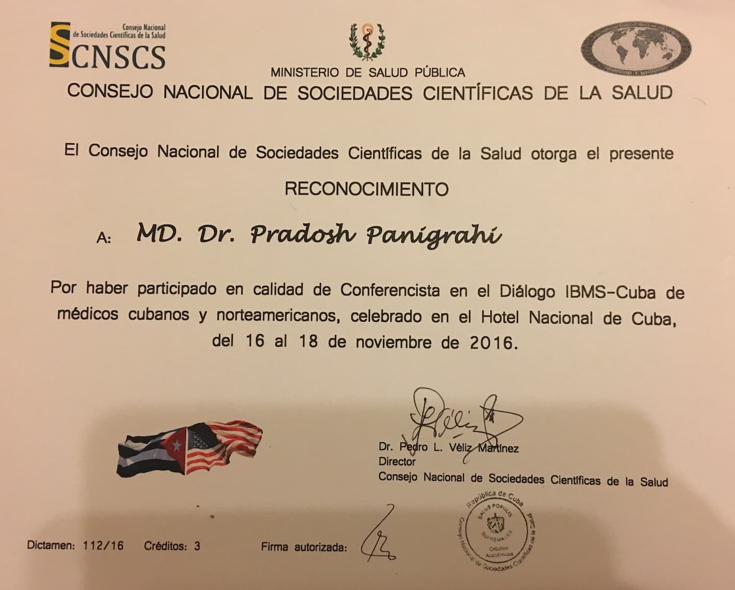 Pradosh Panigrahi Consultant Cardiologist - Certifications