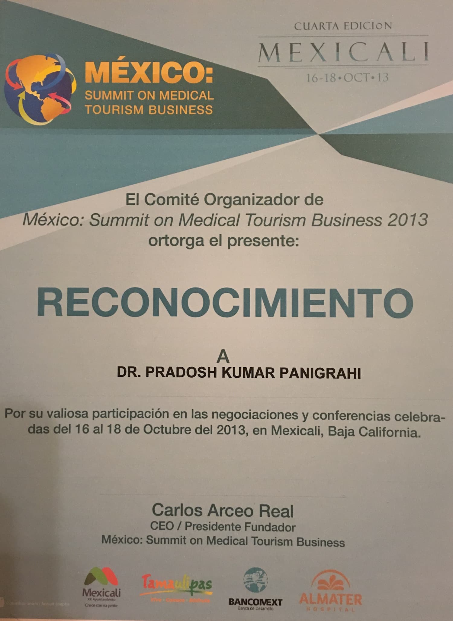 Pradosh Panigrahi Consultant Cardiologist - Certifications